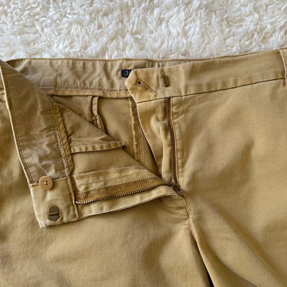 J CREW Women's Khaki 7" stretch chino short Size 14 H5809 - Picture 7 of 10